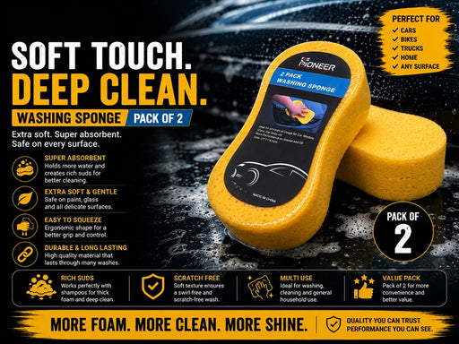 Ke Pioneer Pack Of 2 Washing Sponge - Top Quality
