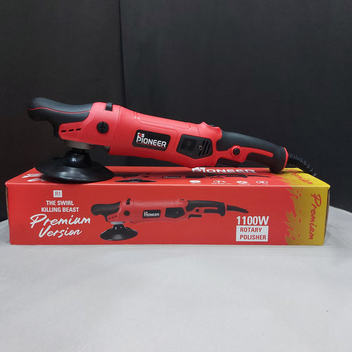 KE Pioneer The Swirl Killing Beast R1 Rotary Polisher With 3 Pads - Top Quality - 1100Watts - 100% Copper Winding