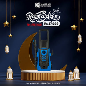 K.E PIONEER P3 135BAR HIGH PRESSURE WASHER - 1600WATTS - WITH FOAM LANCE - 100% COPPER WINDING