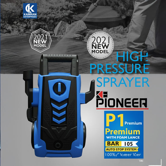 KE PIONEER P1 PREMIUM WASH N WAX BUNDLE - SNOW FOAM SHAMPOO + CERAMIC HYBRID CAR WAX - CLEANING UNMATCHED