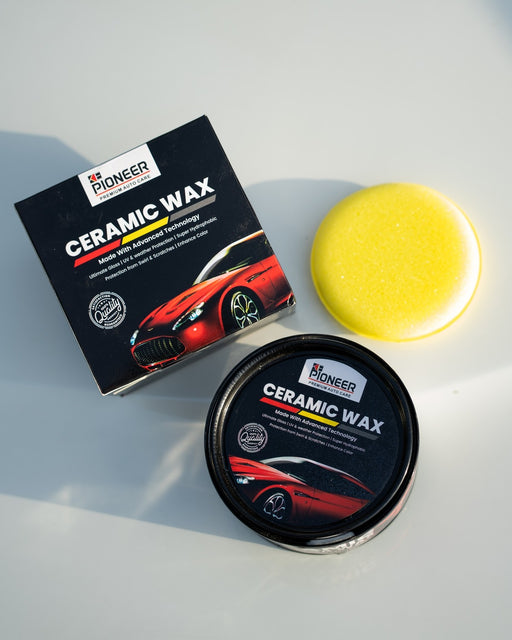 KE PIONEER WASH N WAX BUNDLE - SNOW FOAM SHAMPOO + CERAMIC HYBRID CAR WAX - TOP QUALITY