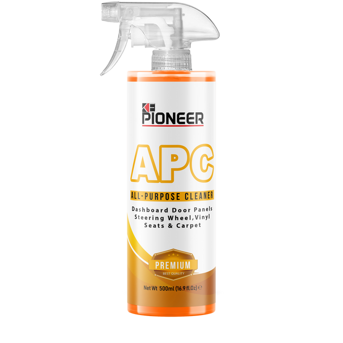 Ke Pioneer 4 IN 1  Car Care Kit - Snow foam Shampoo + Apc + Protectant Dressing + Ceramic Hybrid Car Wax - Shine unmatched
