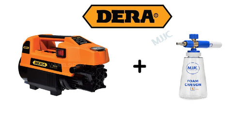 DERA Pressure Washer - DK-K2 - 150Bar With MJJC Foam Cannon S V3.0 - 100 % Copper Winding