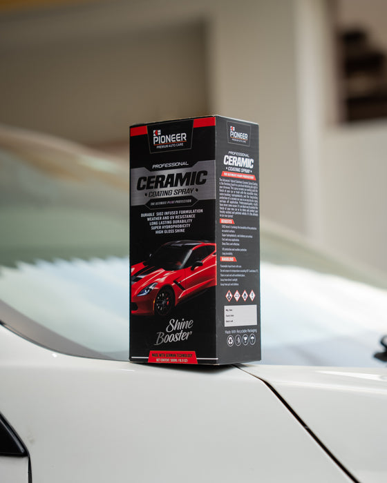 Pioneer Ceramic Coating Spray 500ml – Ultimate Paint Protection