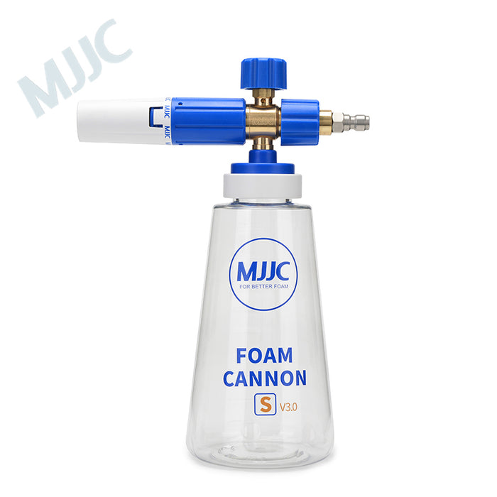 MJJC Premium Combo of Foam Cannon S V3.0 with 1/4″ Quick Connector and MJJC Foam 600ml