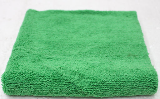 MAXIMA DUAL PILE EDGELESS MICROFIBER - 40CM X 40CM -TOP QUALITY - GREEN