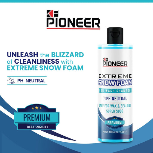 KE PIONEER EXTREME SNOW FOAM Car Wash Shampoo - 500ML