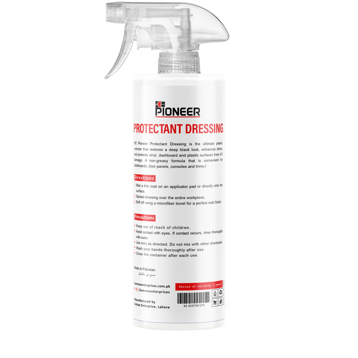 K.E PIONEER Protectant Dressing & Extreme Snow Foam Car Wash Shampoo Bundle - The Ultimate Car Care Duo
