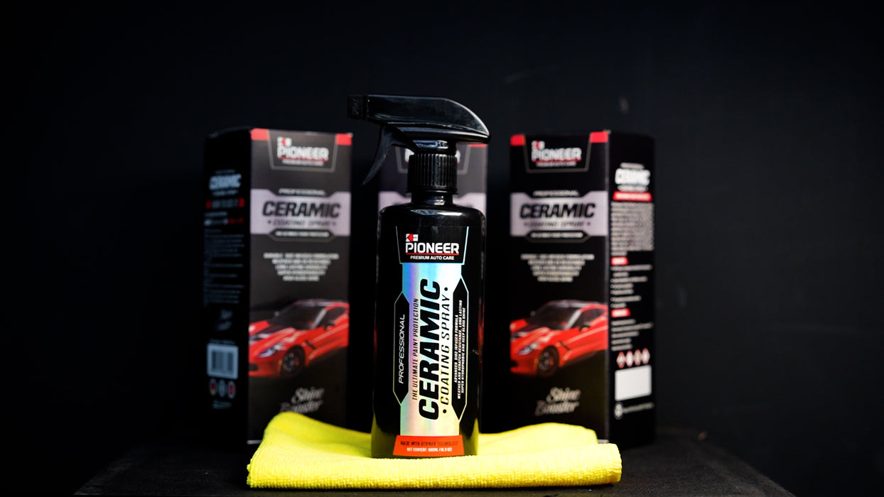 KE PIONEER PROFESSIONAL CERAMIC COATING SPRAY - THE ULTIMATE PAINT PROTECTION - 500ML - SHINE BOOSTER