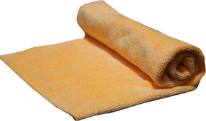 MAXIMA TOP QUALITY EDGELESS MICROFIBER - YELLOW - SIZE 40CM X 40CM