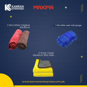 MAXIMA CAR WASH  KIT - PACK OF 5