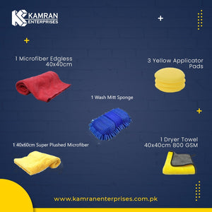 MAXIMA COMPLETE CAR CARE KIT - PACK OF 7