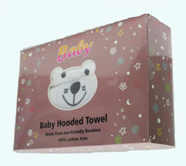 Ultra Soft Bamboo Hooded Baby Towel - Hooded Bath Towels with Ears for Babies, Toddlers - Large Baby Towel - Perfect Gift for New Born