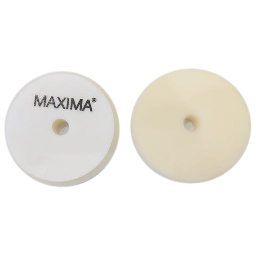 Maxima 5" Bevel Edge White Cutting Foam Pad