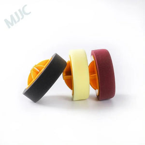 MJJC 6inch Rotary High Tensil Strength Back Plate Pads Pack of 3 - Cutting + Polishing + Finishing