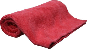 MAXIMA TOP QUALITY EDGELESS MICROFIBER - RED - SIZE 40CM X 40CM