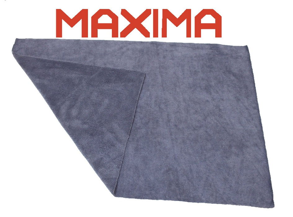 MAXIMA TOP QUALITY MICROFIBER CLOTH - GREY - SIZE 40CM X 60CM