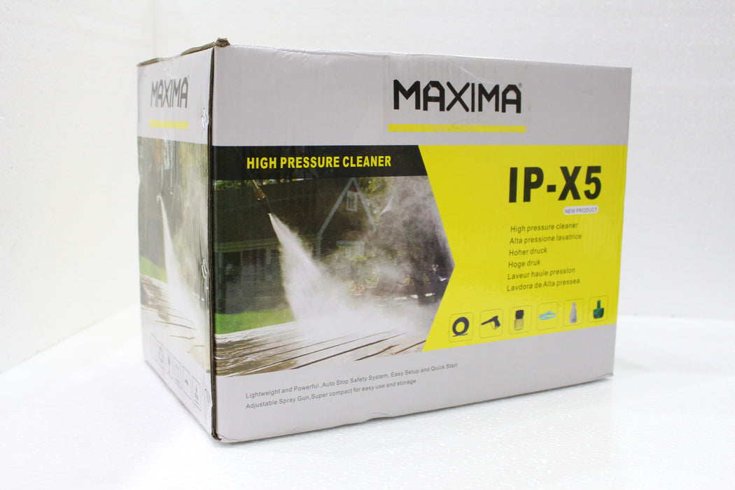MAXIMA HIGH PRESSURE WASHER IP-X5 110BAR -100%COPPER-INDUCTION MOTOR