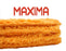MAXIMA SUPER PLUSHED TOP QUALITY EDGELESS MICROFIBER - ORANGE - SIZE 40cmX40cm - 500GSM