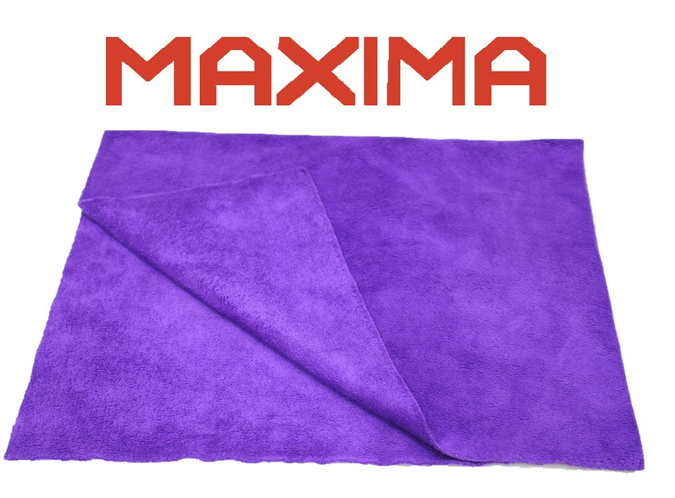 MAXIMA TOP QUALITY MICROFIBER CLOTH - PURPLE - SIZE 40CM X 60CM