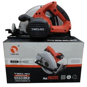 TIEDAO 9 INCH CIRCULAR SAW TD96235 - 2400WATTS - 100% COPPER WINDING - HEAVY DUTY