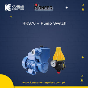 K.E PIONEER PRESSURE BOOSTER SET - K.E PIONEER HKS-70 PUMP + PRESSURE CONTROLLER PS-3.1