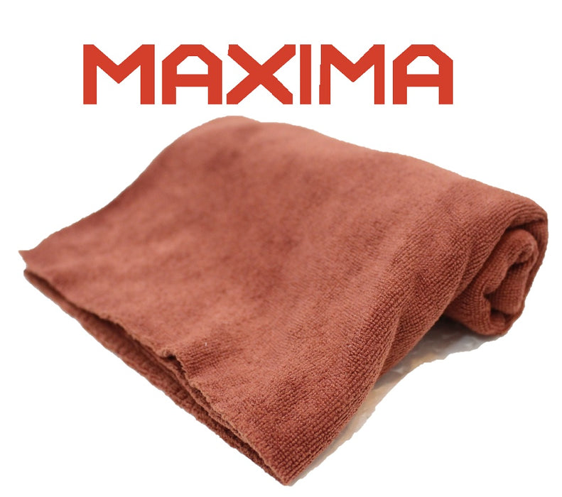 MAXIMA TOP QUALITY MICROFIBER CLOTH - PACK OF 4 - SIZE 40CM X 60CM