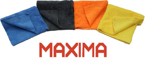 MAXIMA DUAL PILE EDGELESS MICROFIBER - 40CM X 40CM - PACK OF 4 -TOP QUALITY